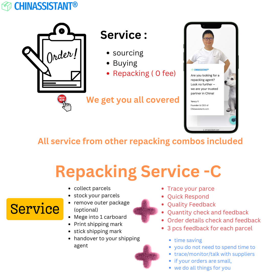 repacking service price